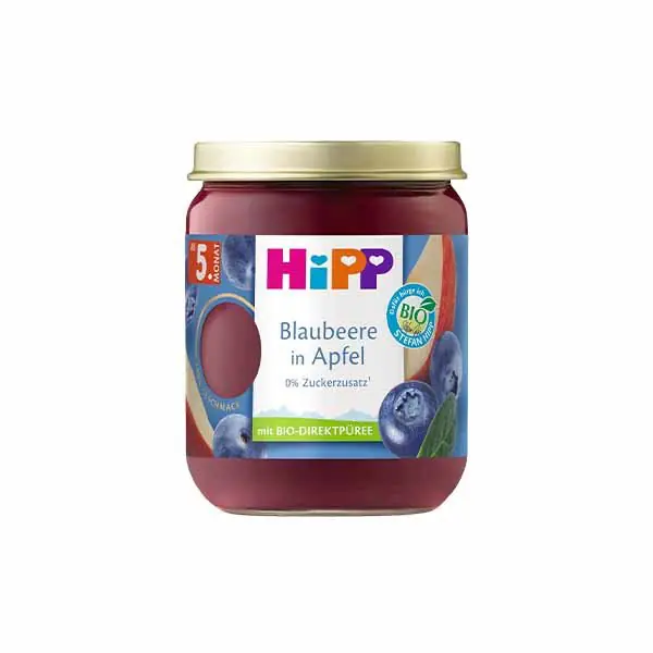 Boronice e eger me molle Hipp 160gr