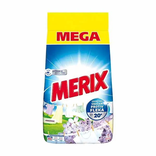 Det.per rroba jorgovan Merix 6kg 80L