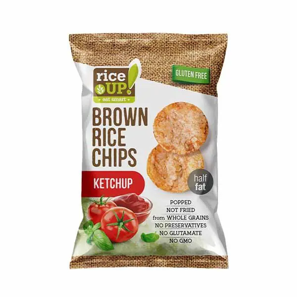 Chips me ketchup Rice Up 60gr