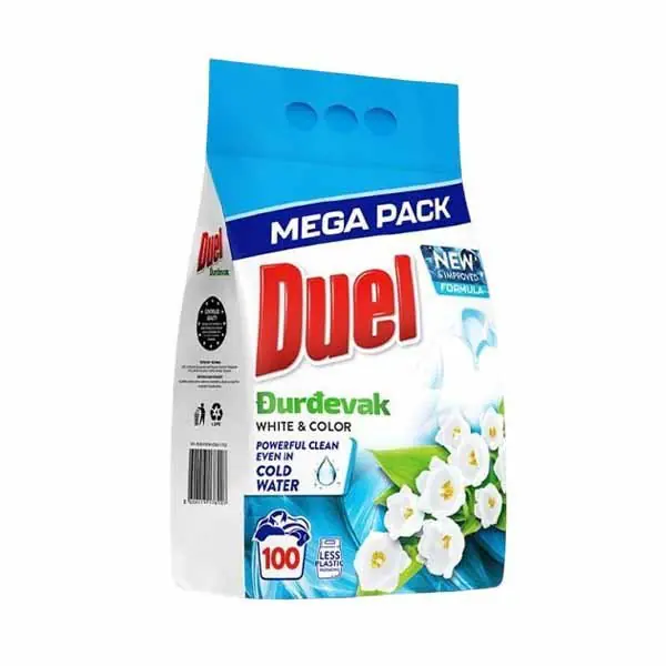 Detergjent per rroba lule zambak Duel9kg