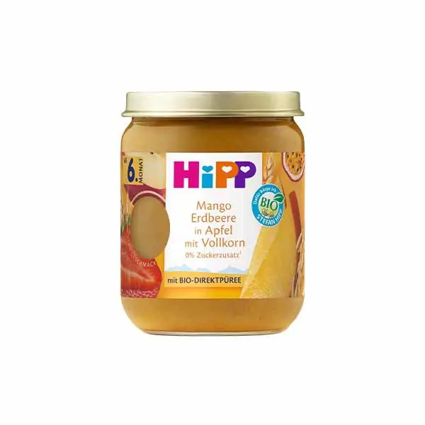 Ushqim me mango,dredhez,molle Hipp 190g
