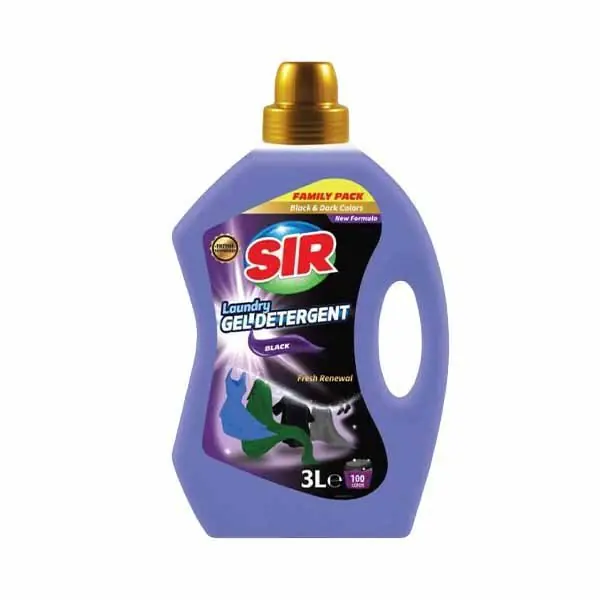Detergjent i lenget gel black SIR 3l