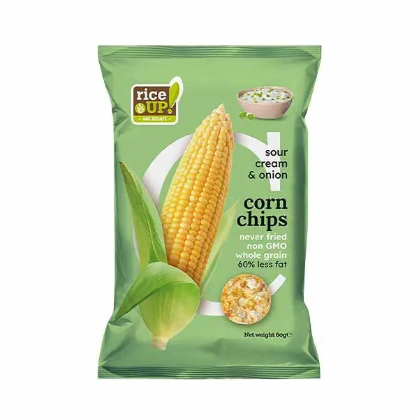 Corn chips sour cream Rice Up 60gr