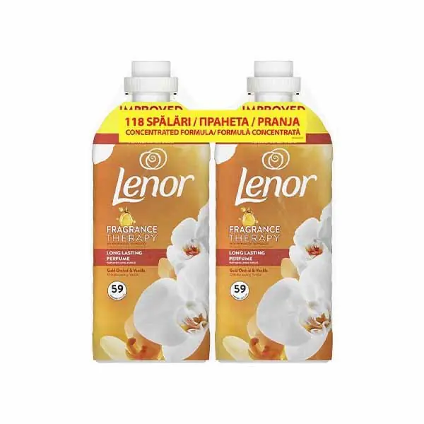 Zbutes per rroba gold orchi Lenor2x1.24l