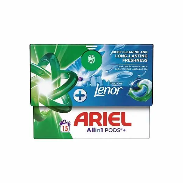 Det per rroba kapsul tol Ariel 15cop