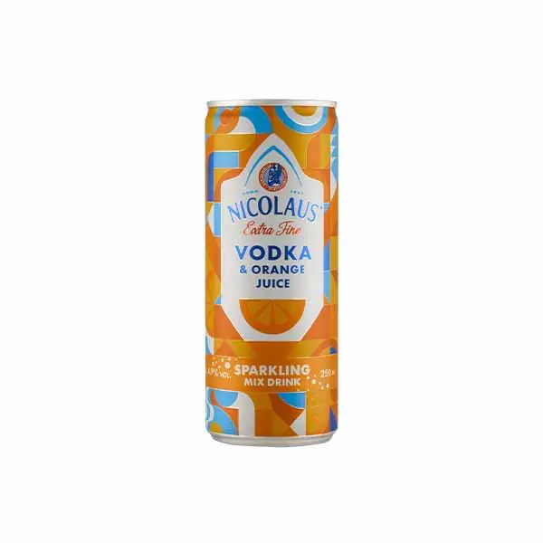 Vodka orange Nicolaus 250 ml