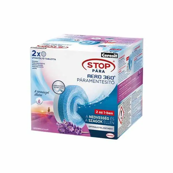 Abso. lag. refil lavand Ceresit 2X450gr