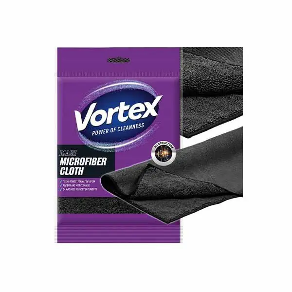 Lecke pastrimi mikrofiber e zez Vortex