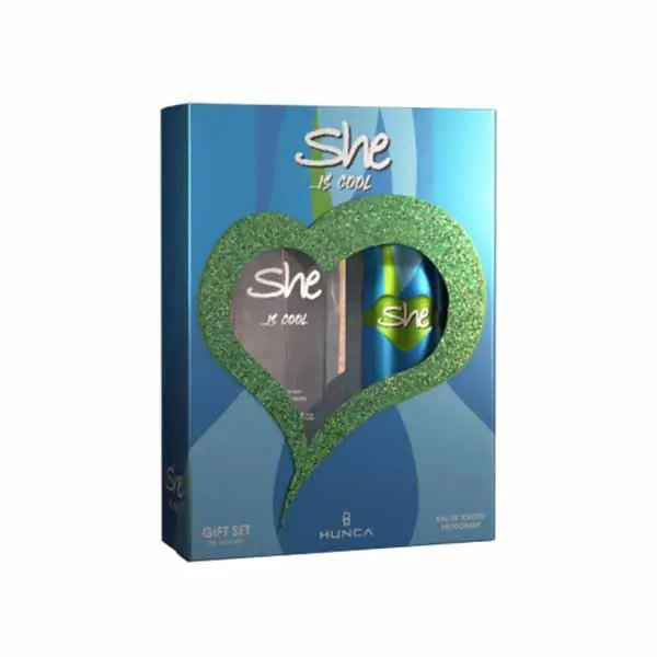 Set per femra cool edt50ml +deo She