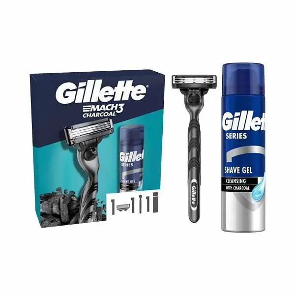 Set per meshkuj mach3 brisk+gel Gillete