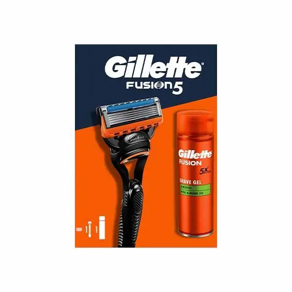 Set per meshkuj fusion sensitiv Gillete