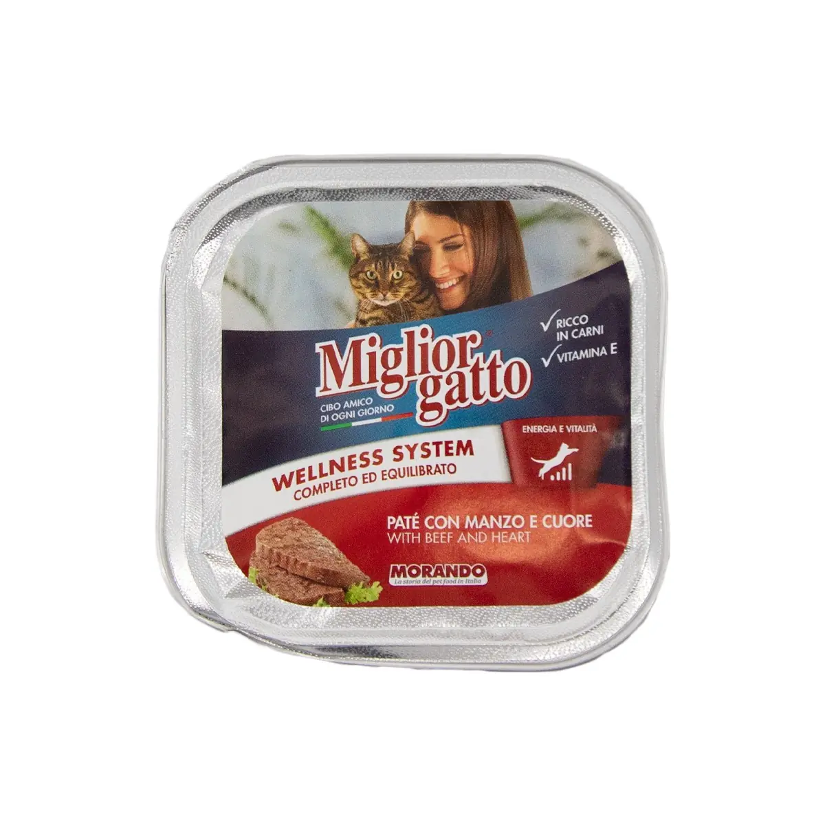 Ushqim mace manzo coure Morando 100gr