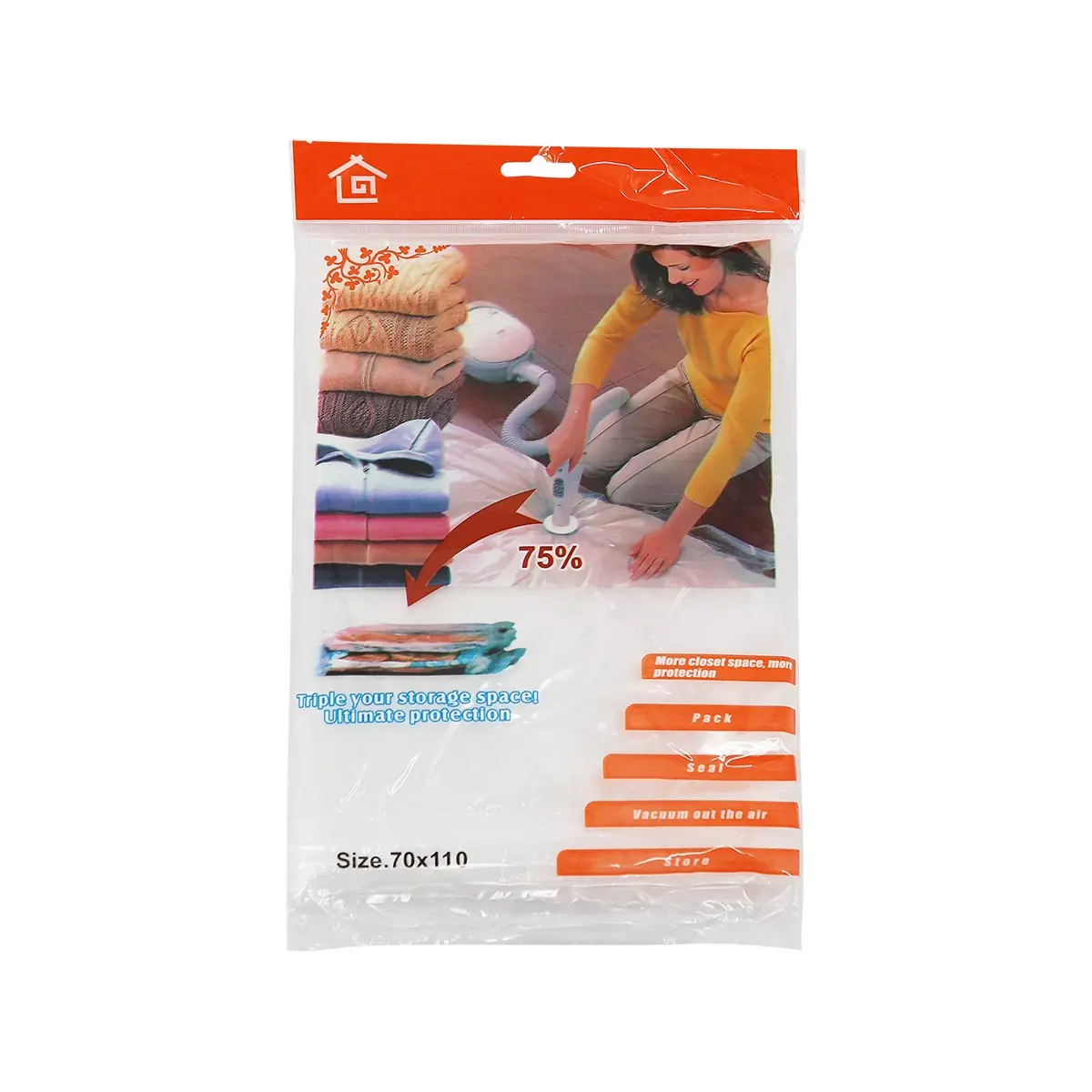 Qese me vakum 70x110cm K. H61-10