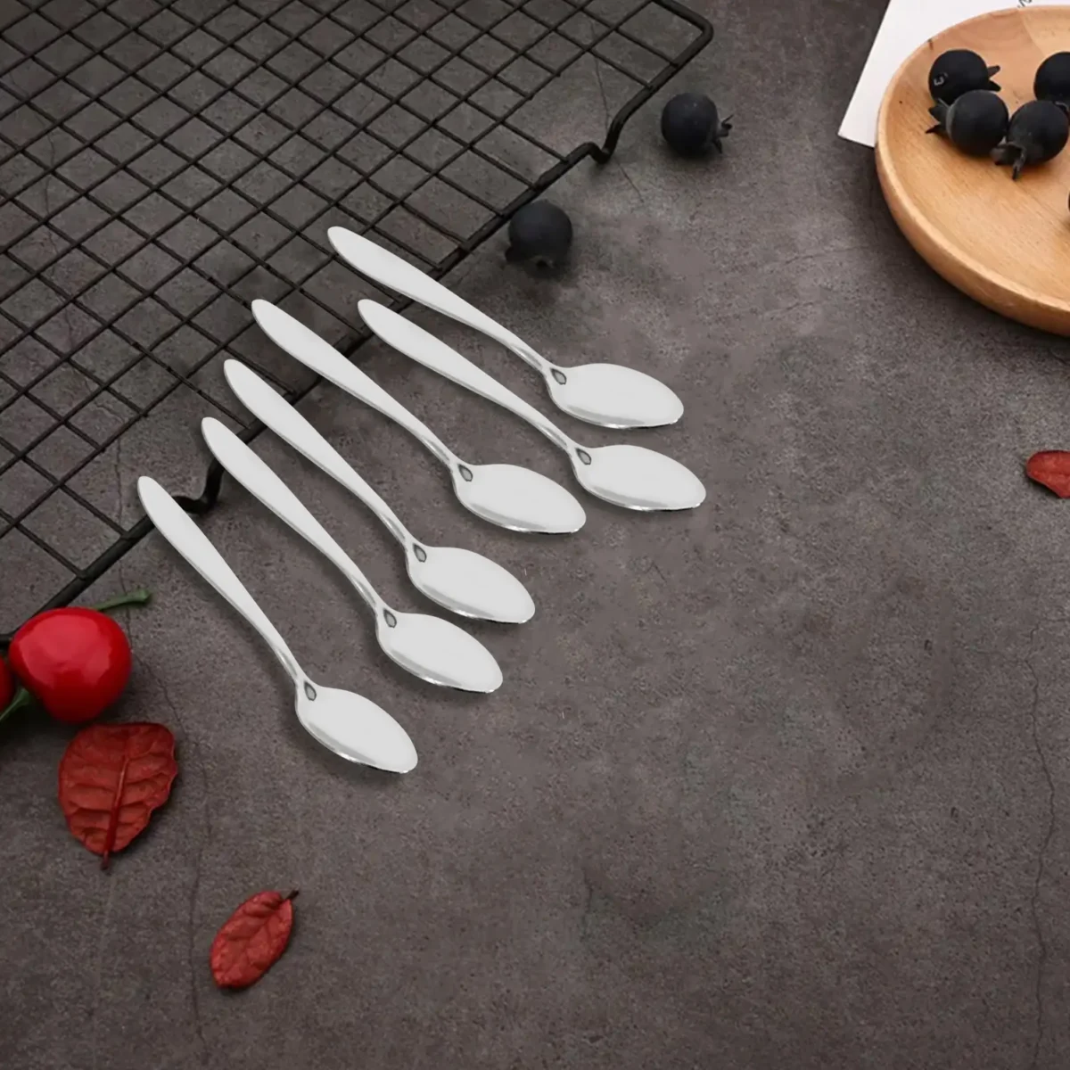 Luge te vogla caji Rounds 6 copë