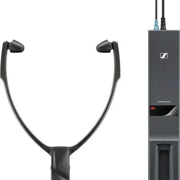Kufje pa tela Sennheiser RS 2000, për TV, rreze 50 m, të zeza
