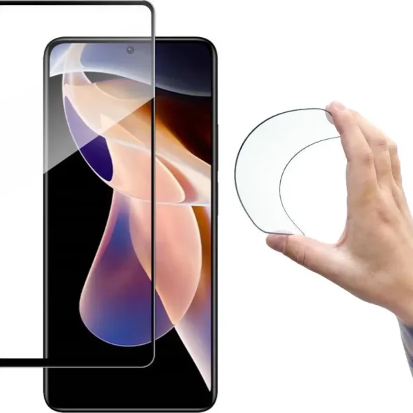 Xham mbrojtës Wozinsky Full Cover Flexi Nano, për Xiaomi Redmi Note 11 Pro 11 Pro Plus, transparent