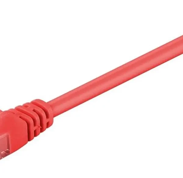 Kabllo rrjeti Goobay 68349, cat. 5e, RJ-45, U/UTP, e kuqe