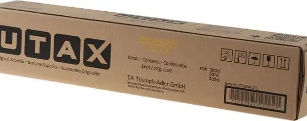 Toner Utax CK-5510Y, lazer, 12000 faqe, i verdhë