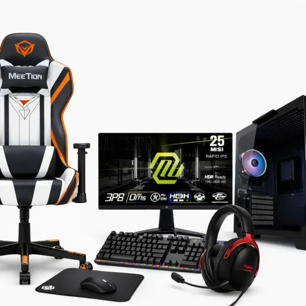 SUMMER BUNDLE 16 / Ryzen 7 7800X3D / 32GB DDR5 / 1TB / RTX 5060 8GB / Dark Storm_X + 255XF + HyperX + G Pro X + MK009Pro + S3 + CHR15