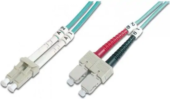 Kabllo me fije optike Intellinet Network Solutions LC-SC Duplex, 3m
