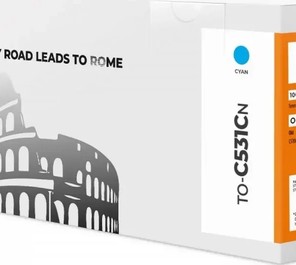 Toner Cyan TB Print C531, zëvendësues për Oki C510dn C530dn C531dn