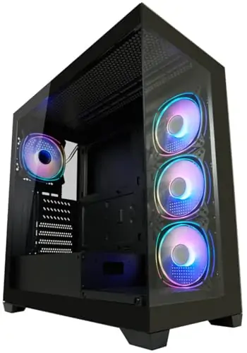 SUMMER SERIES 1 / Ryzen 7 5700X / 16GB DDR4 / 500GB / RTX 5060 Ti 8GB / Kasë SEAMLESS X- e zezë
