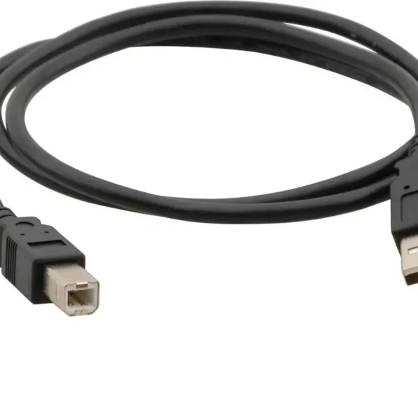 USB C-Tech USB-A – Kabllo USB-B 3m E zezë (CB-USB2AB-3-B)