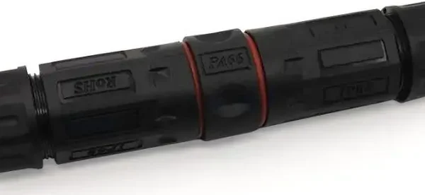 Përshtatës rrjeti Techly TechlyPro RJ45 F/F, Cat6, F/UTP, IP68, i zi