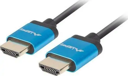 Kabllo Lanberg HDMI – HDMI, 1m, e zezë