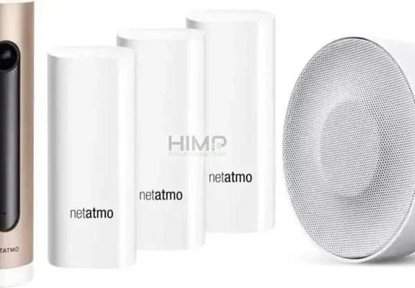 Sistem alarmi smart Netatmo, me kamerë, me sirenë 110dB, i bardhë