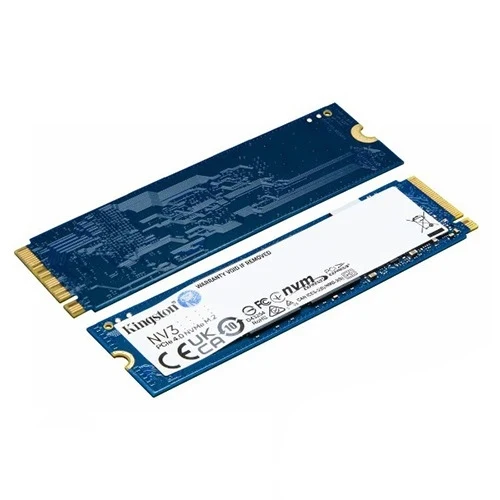 SSD e brendshme Kingston NV3 / 480GB M.2 2280 PCIe 4.0 x4 NVMe / deri në 5000MB/s Lexim / 3000MB/s Shkrim