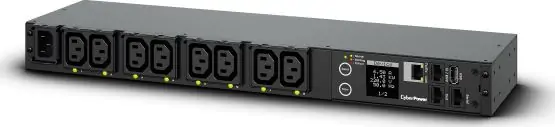 Kabllo vazhduese CyberPower 8x IEC C13, e zezë