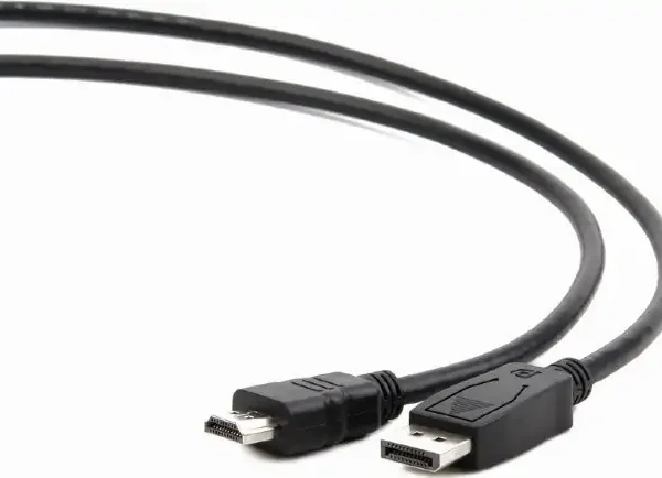 Kabllo Gembird DisplayPort – HDMI, 1.8m, e zezë (CC-DP-HDMI-6)