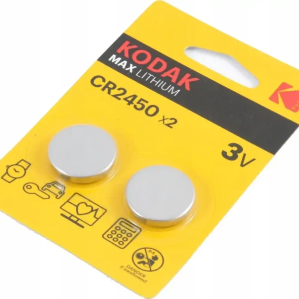 Bateri Kodak Max CR2450, 2 copë
