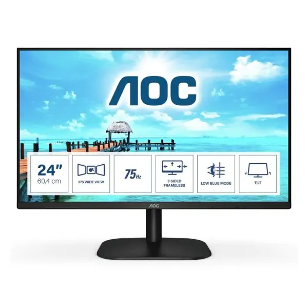 AOC B2 24 – 60.5 cm (23.8) – 1920 x 1080 pixels – Full HD – LED –