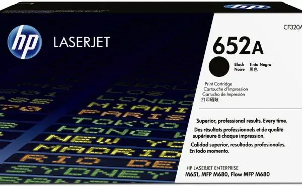 Toner për printerët HP 652A, i zi, CF320A