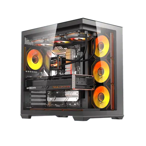 SUMMER SERIES 35 / Ryzen 7 7800X3D / 32GB DDR5 / 1TB / RTX 5070 12GB / Darkflash Case C280 – Zezë