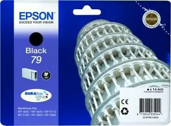 Ngjyrë për printer Epson T7911, 14.4 ml, e zezë