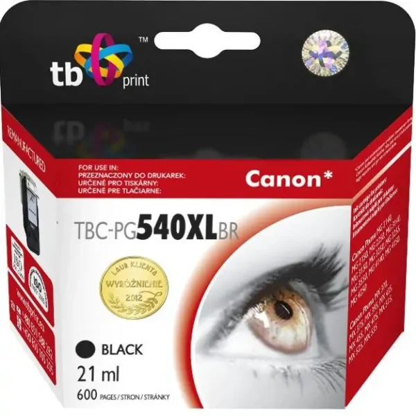 Patronë boje TB Print TBC-PG540XLBR, 21ml, XL, i zi