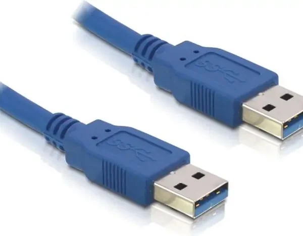 Kabllo USB Delock 82535, USB-A në USB-A, 2 m, blu