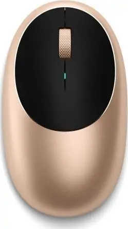 Maus Satechi M1, wireless, Bluetooth, USB, i zi dhe i artë