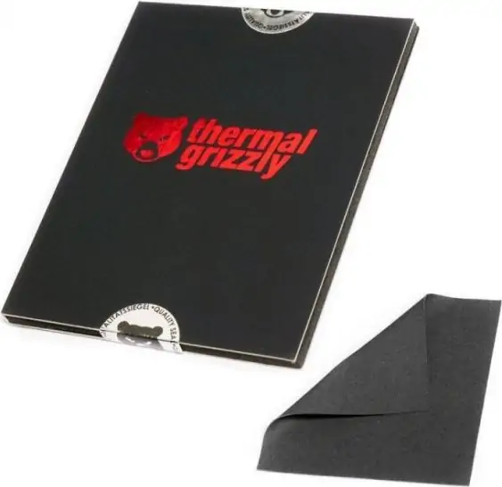 Pllakë termike Thermal Grizzly Carbonaut (TG-CA-51-68-02-R), 51 x 68 mm x 0.2 mm