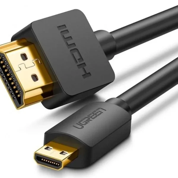 Kabllo HDMI Micro Ugreen 30103, 2m, 4K, e zezë