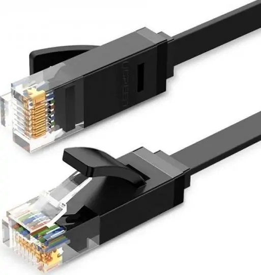 Kabllo rrjeti UGREEN NW102, Ethernet Cat 6, UTP, 1m, i zi