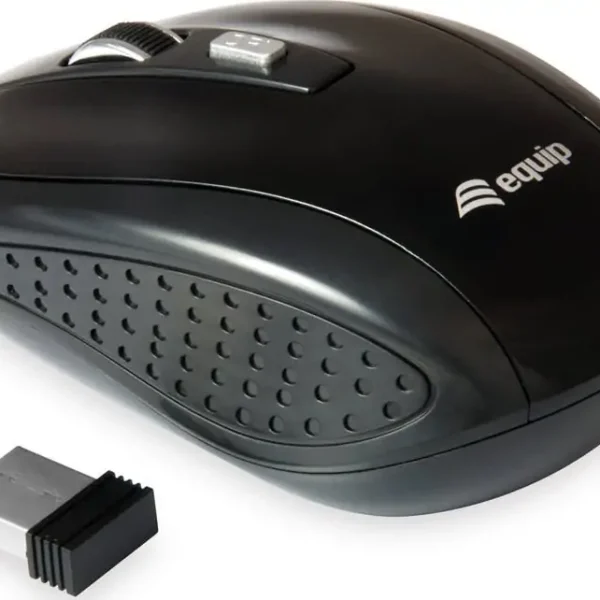 Maush wireless Equip Optical Travel Mouse 245104, 1600 DPI, RF, i zi