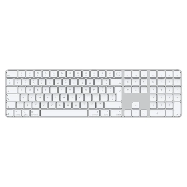 Aksesorë Apple Magic Keyboard with Touch ID and Numeric Keypad for Mac (Apple silicon) / International English – White Keys