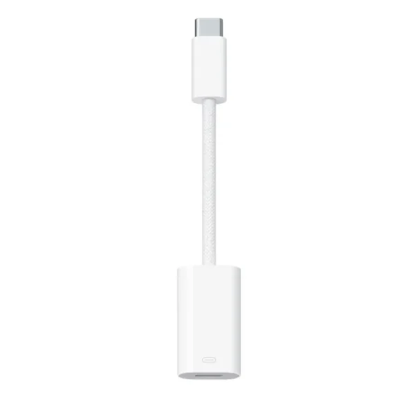 Apple Adapter USB-C to Lightning / MUQX3ZM/A / USB 2.0 / CarPlay – White