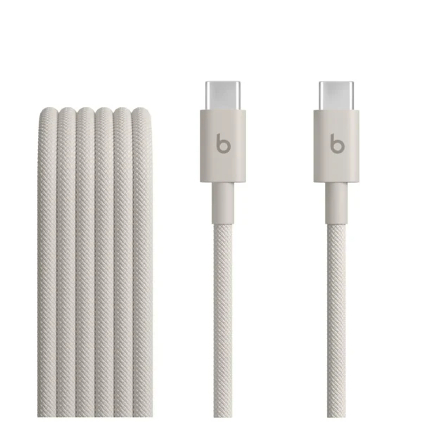 Kabllo USB Apple Beats USB-C në USB-C / MDGD4ZM/A / 1.5 m / USB 2.0 / 60W – Bardhë