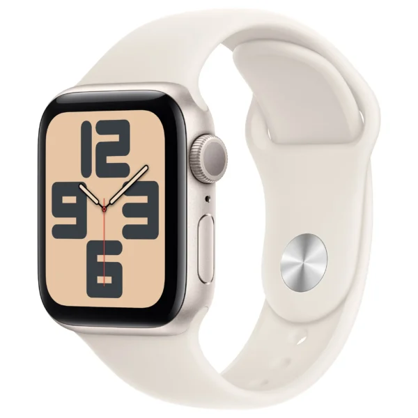 Apple Watch SE (2nd generation) / GPS / 44mm / Midnight Aluminum Case with Midnight Sport Band – M/L
