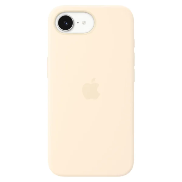 Mbrojtëse Apple iPhone 17e / Silicone Case / MagSafe – Krem